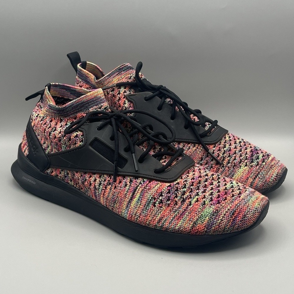 Reebok Zoku Ultra Knit Multicolor Knitted Runner  - Men's Size 11 USED